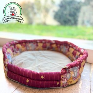 Cama canasta roja motivos - Fundapab